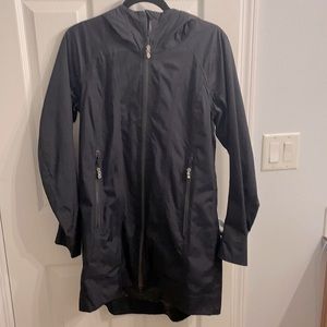 Athlete Right As Rain Jacket, Black, Size 6